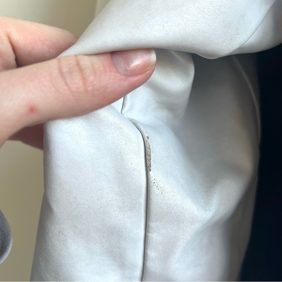 Rocawear ROC Rebel League Embroidered Contrast Varsity Jacket Navy White Size XL - Picture 11 of 16